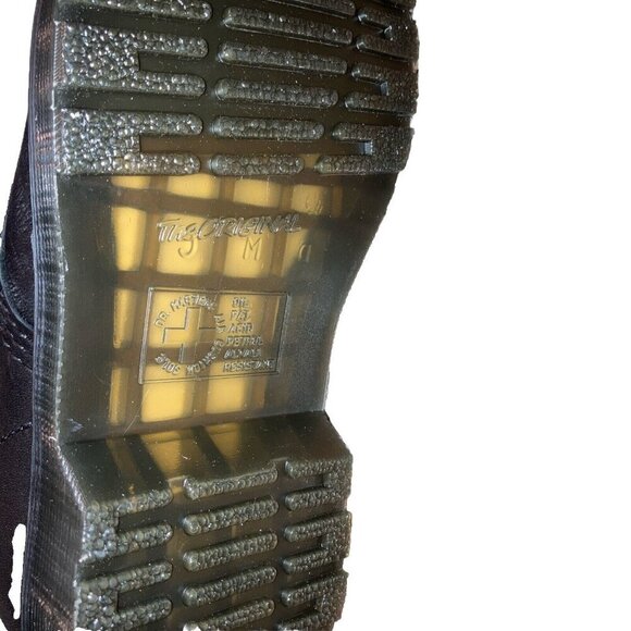 Doc Martens Size 5 1460 Wintergrip Outlaw Leather Lace Up Boots New With Tags - Picture 5 of 6